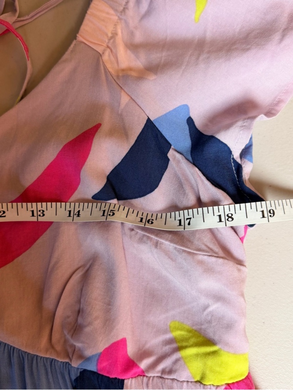 Isabel Maternity Flutter Short Sleeve Colorful Tiered Maxi Dress Size L - NWT - Picture 10 of 11